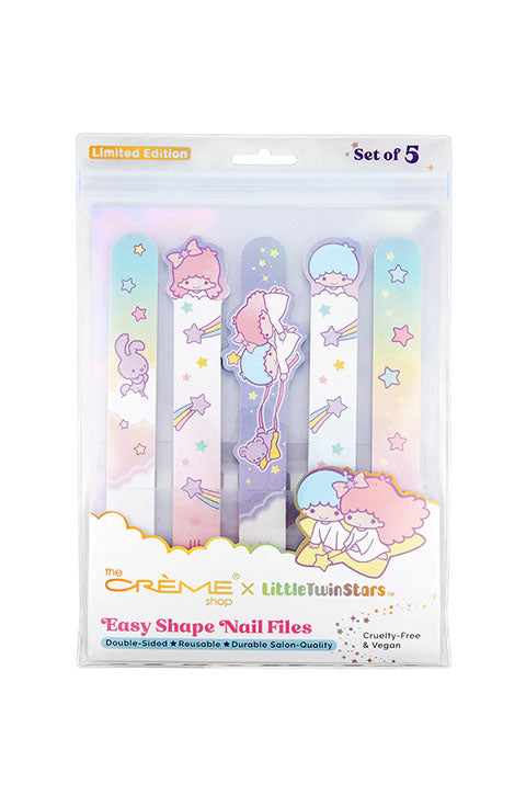 The Creme Shop Little Twin Stars Easy Shape Nail File Set of 5 - Palace Beauty Galleria