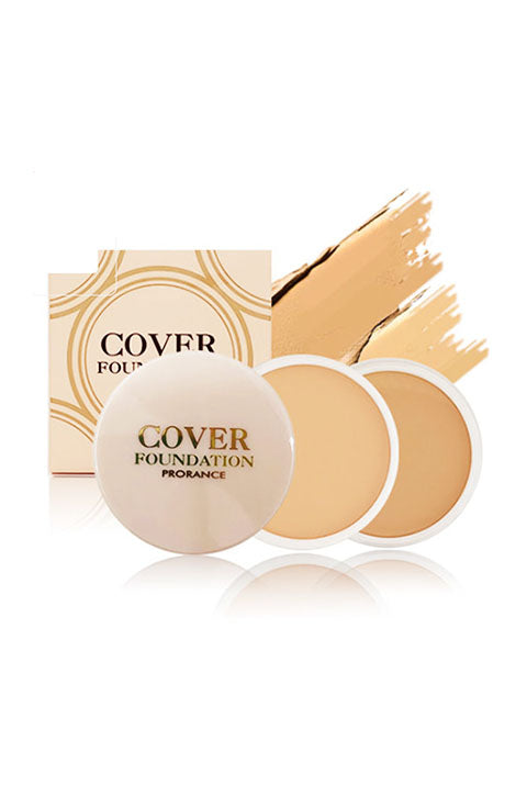 Prorance Cover Foundation(SPF25, PA+++) 16G - #21, #23 - Palace Beauty Galleria