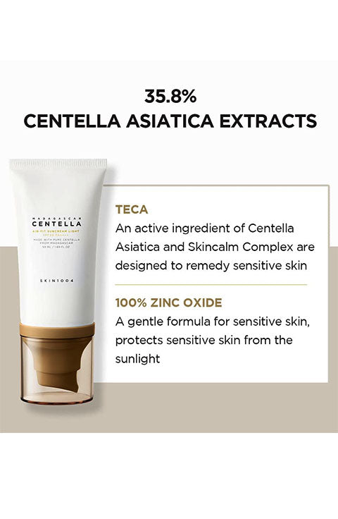 Skin1004 Centella Air-Fit Suncream Light SPF30 PA++++ - Palace Beauty Galleria