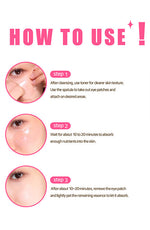 O!GET!- Pink Collagen Hydrogel Eye Patch - 32pcs - Palace Beauty Galleria