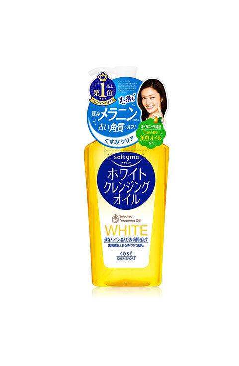 KOSE Softy Mo White Cleansing Oil, Deep Treatment Oil  230Ml - Palace Beauty Galleria