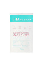Esfolio 3HA(AHA,BHA,PHA) Clear Soothing Mask Sheet - Palace Beauty Galleria