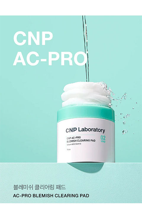 CNP Laboratory CNP AC-PRO Blemish Clearing Pad 150ml/70 pads - Palace Beauty Galleria