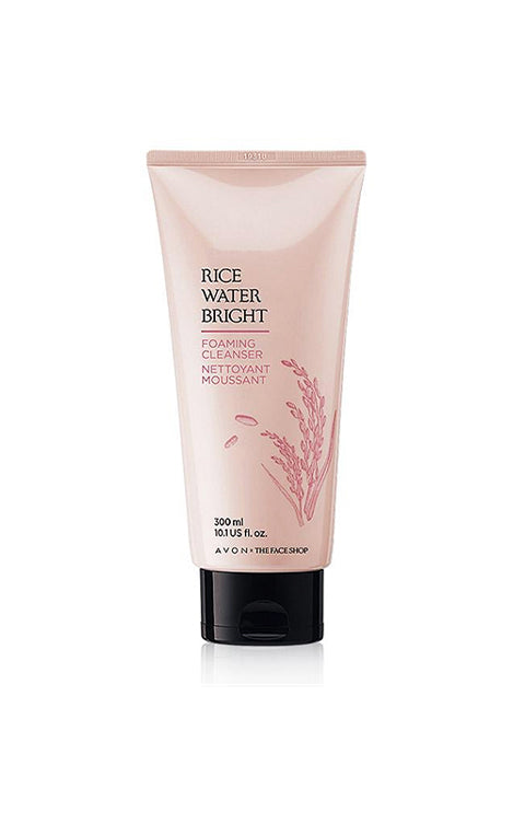 THE FACE SHOP - Rice Water Bright Cleansing Foam 150Ml or 300ml - Palace Beauty Galleria
