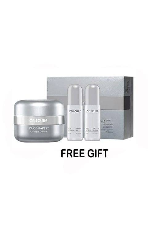 Cellcure duo-vitapep Skin Care Set + ultimate essence special set + Free Gift Ultimate Cream($210)Set - Palace Beauty Galleria