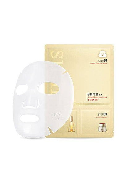 SU:M37 Secret Essence Mask 3-Step Kit 1 Sheet, 10 Sheet | Palace Beauty  Galleria