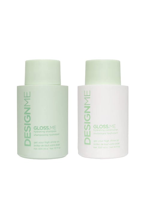 DESIGNME GLOSS.ME Hydrating Shampoo, Hydrating Conditioner 300Ml - Palace Beauty Galleria