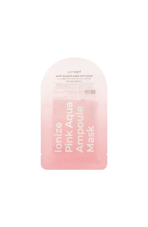 freemay Ionize Pink Aqua Ampoule Mask 1Pcs, 1Box(10Pcs)