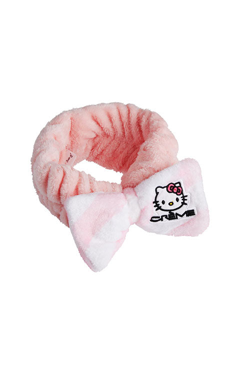 The Creme Shop Hello Kitty Plush Spa Headband with Bow - Palace Beauty Galleria