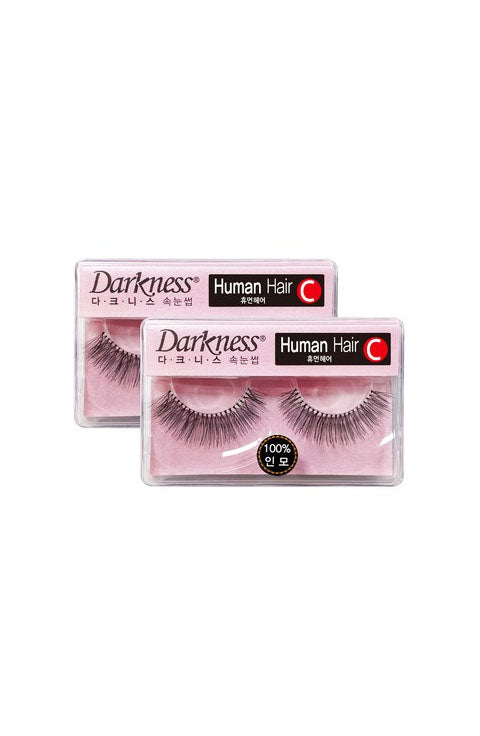 Darkness Human Hair Eyelashes 1- Style - Palace Beauty Galleria