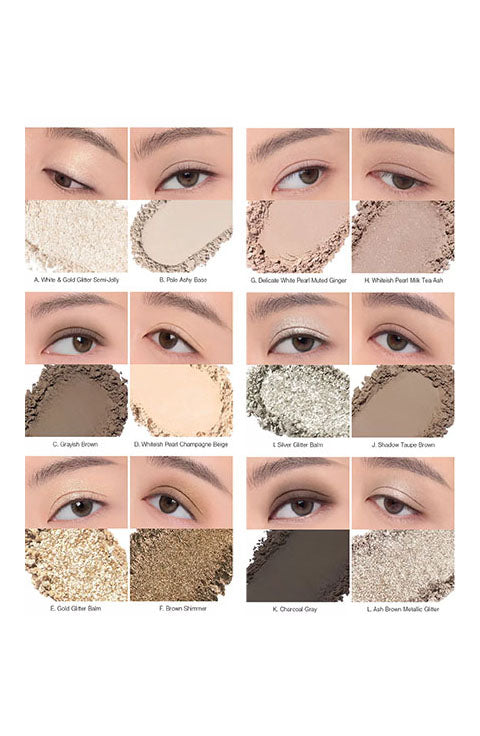 3CE - Eyeshadow Palette New Take Edition - Raw Neutrals - Palace Beauty Galleria