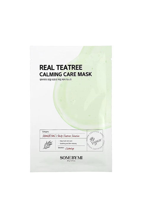 Some By Mi Real Tea Tree Calming Care Mask 1Sheet - Palace Beauty Galleria