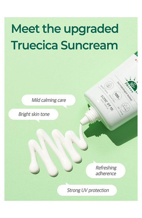 SOME BY MI - Truecica Aqua Calming Sun Cream 50ML - Palace Beauty Galleria
