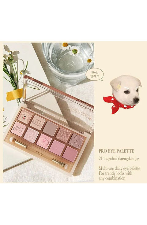 CLIO Pro Eye Palette #21.Ingeolmi Daengdaenge - Palace Beauty Galleria