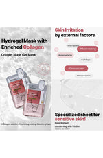 MEDIHEAL Collagen Nude Gel Mask Sheet 1sheet, 10Sheet - Palace Beauty Galleria