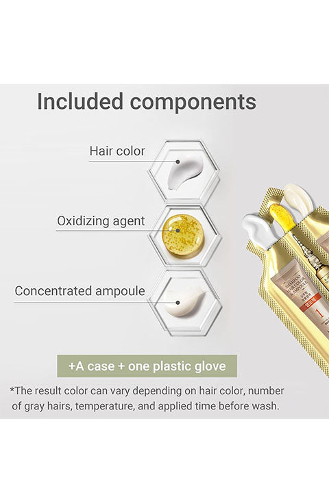 HAARAZ Shampoo Ampoule Hair Color-4Color - Palace Beauty Galleria