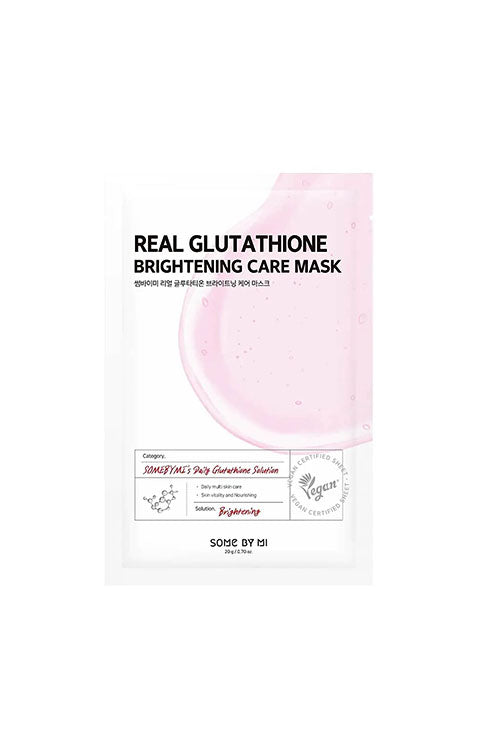 SOME BY MI  Real Glutathione Brightening Care Mask 1Sheet - Palace Beauty Galleria