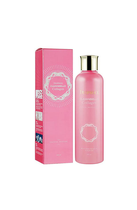 Deoproce Cleanbello Collagen essential moisture lotion 260ml - Palace Beauty Galleria