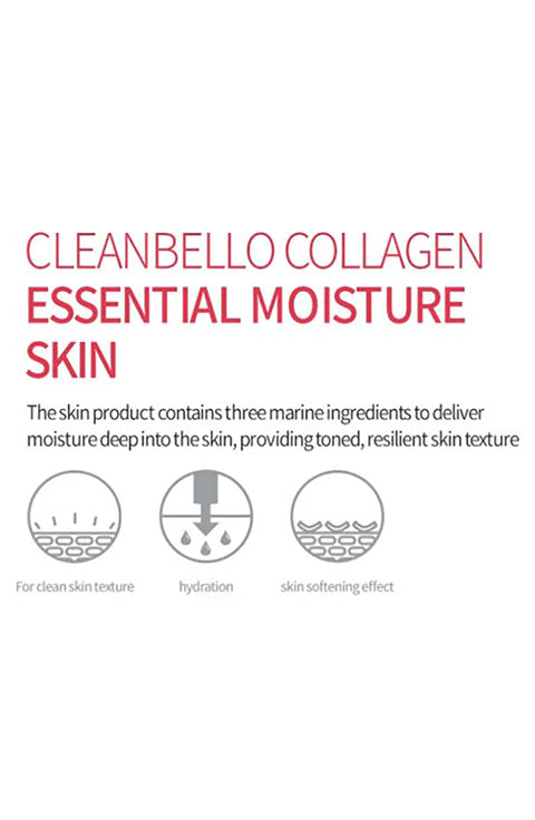 Deoproce Cleanbello Collagen Essential Moisture Skin 260ml - Palace Beauty Galleria