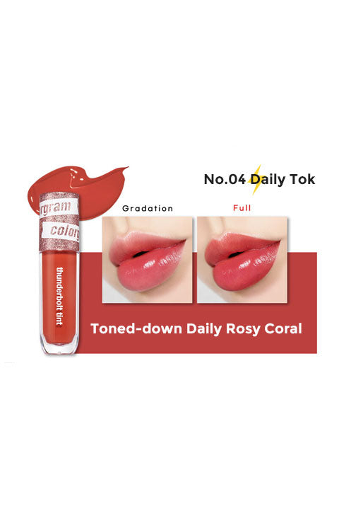 COLORGRAM Thunderbolt Tint Lacquer 4.5g- 9Color - Palace Beauty Galleria