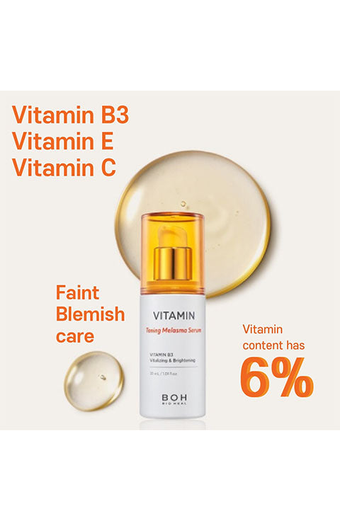 BIOHEAL BOH Vitamin Toning Melasma Serum 30ml (+7ml) - Palace Beauty Galleria