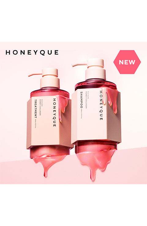 Honeyque Honey + Collagen shampoo, Treatment(450Ml)