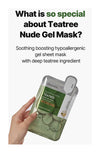 MEDIHEAL Tea Tree Nude Gel Mask 1Pcs, 1Box(10Pcs) - Palace Beauty Galleria
