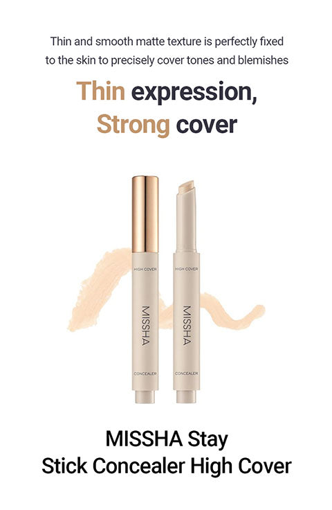 MISSHA Stay Stick Concealer High Cover - 2 Colors - Palace Beauty Galleria