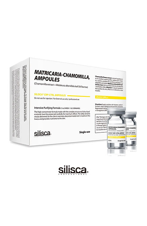 Silisca MATRICARIA-CHAMOMILLA AMPOULES 8ml x 15EA - Palace Beauty Galleria