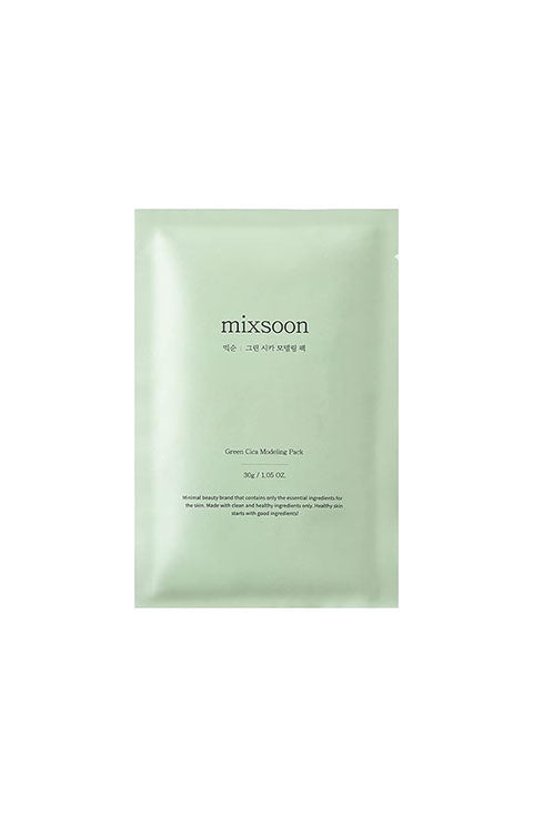 Mixsoon Green Cica Modeling Pack 1Pcs, 1Box(5pcs) - Palace Beauty Galleria