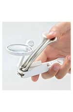 Green Bell Takuminowaza Stainless Steel Nail Clippers with Magnifier G-1304 - Palace Beauty Galleria