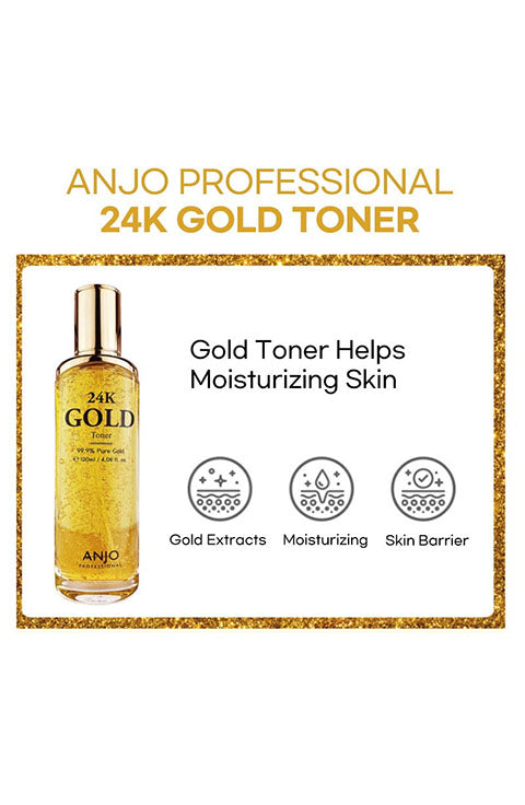 ANJO Professional 24K Gold Toner - Palace Beauty Galleria