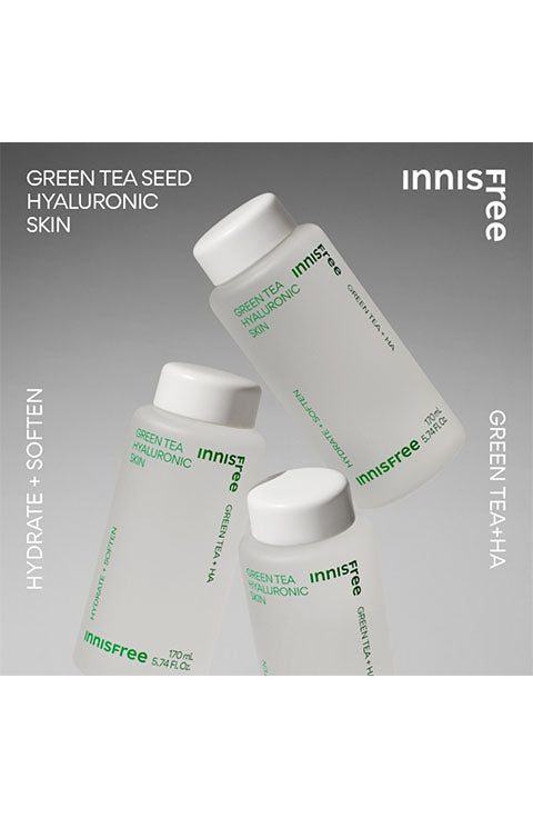 Innisfree Green Tea Hyaluronic Skin - 170ml - Palace Beauty Galleria