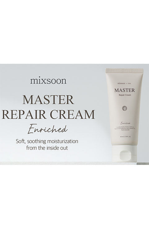 Mixsoon Master Repair Cream Enriched 2.70 fl oz / 80ml - Palace Beauty Galleria