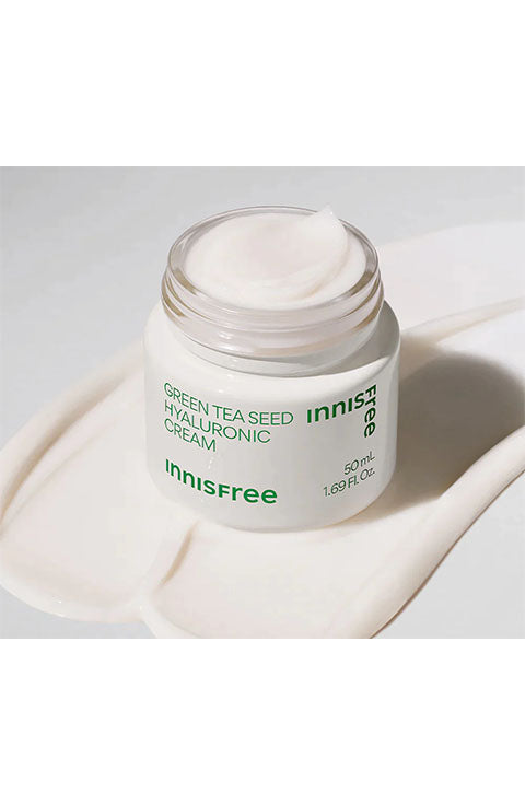 Innisfree Green Tea Seed Hyaluronic Cream 50ml - Palace Beauty Galleria