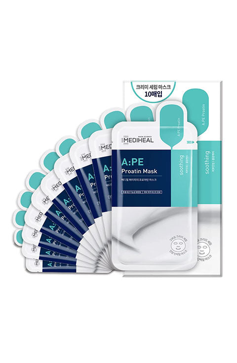Mediheal A:PE Proatin Beauty Mask 1Pcs, 1Box(10Pcs) - Palace Beauty Galleria
