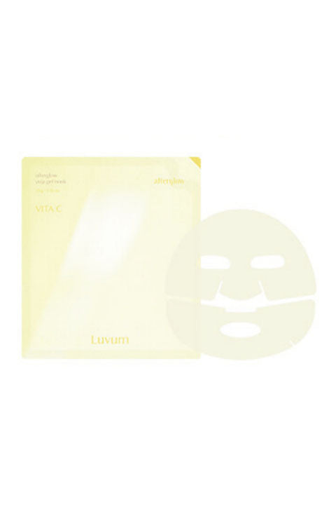Luvum After Glow Yuja Gel Mask 1Pcs, 1Box(5Pcs) - Palace Beauty Galleria