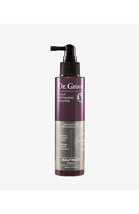 Dr. Groot  Scalp Revitalizing Solution Scalp Relief Tonic 140Ml - Palace Beauty Galleria