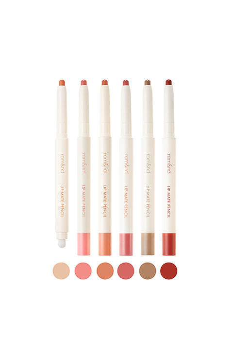 Rom&nd Lip Mate Pencil 0.5g-6Color - Palace Beauty Galleria