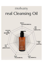 MOLVANY REAL CLEANING OIL 200Ml - Palace Beauty Galleria