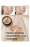 THE SAEM Cover Perfection Triple Pot Concealer- 4Color - Palace Beauty Galleria