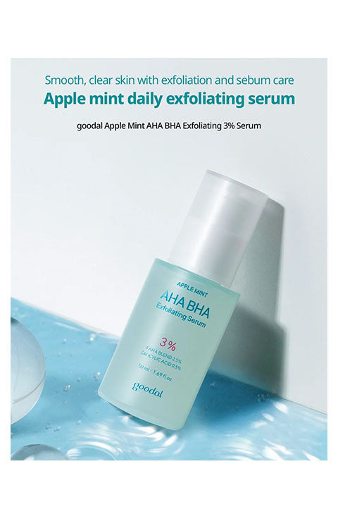 Goodal Apple Mint AHA BHA Exfoliating Serum 50Ml - Palace Beauty Galleria