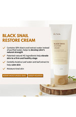 iUNIK Black Snail Restore Cream 50 - Palace Beauty Galleria