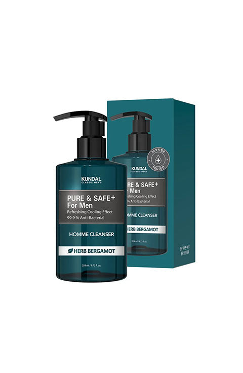 KUNDAL Homme Cleanser 300ml Herb Bergamot
