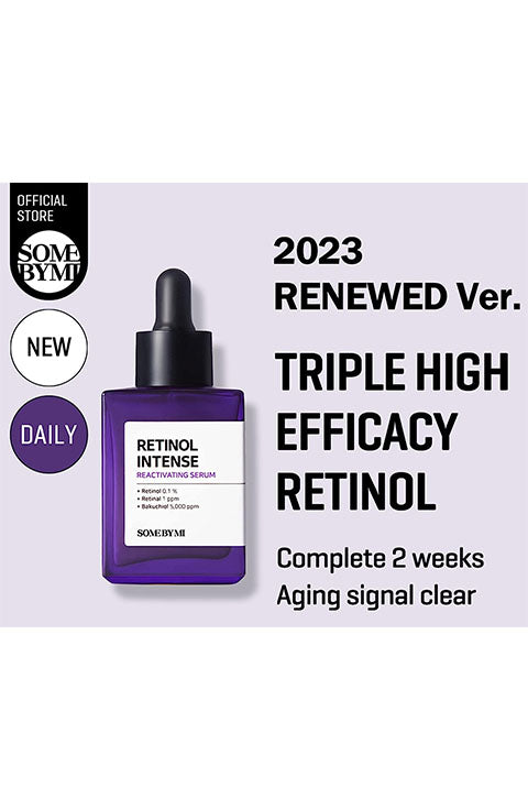 SOME BY MI Retinol Intense Reactivating Serum - 1.01Oz, 30ml - Palace Beauty Galleria