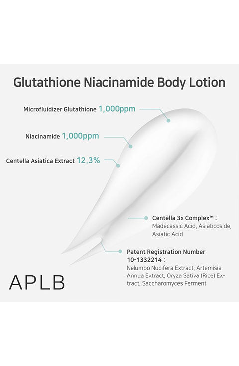 APLB - Glutathione Niacinamide Body Wash - 300ml by Stylevana APLB - Glutathione Niacinamide Body Wash - 300ml by Stylevana