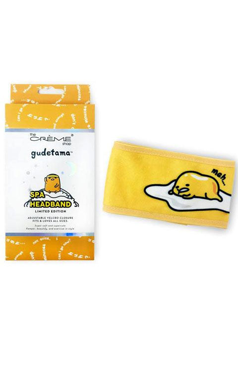 The Creme Shop x Sanrio  Gudetama Spa Headband - Palace Beauty Galleria