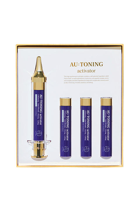 Au Labs AU: Toning Activator 10ml x 4ea Firming Lifting Wrinkle - Palace Beauty Galleria