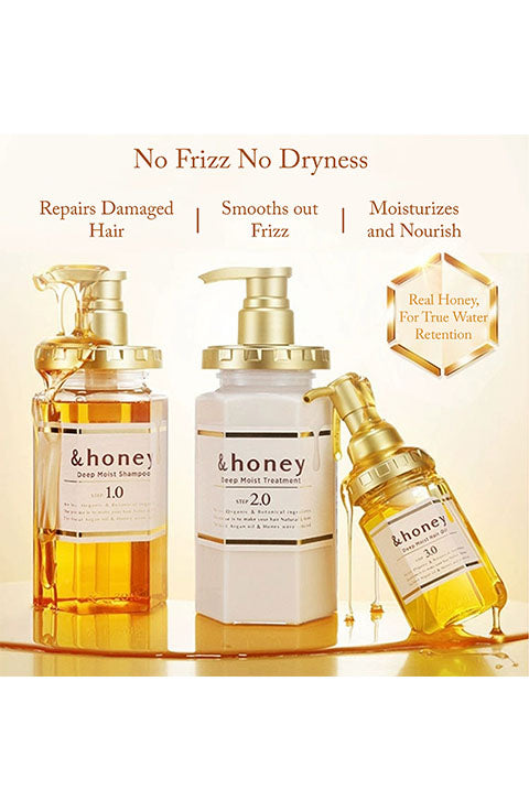 HONEY Silky 1.0 Smooth Moisture Shampoo 440ml – WAFUU JAPAN
