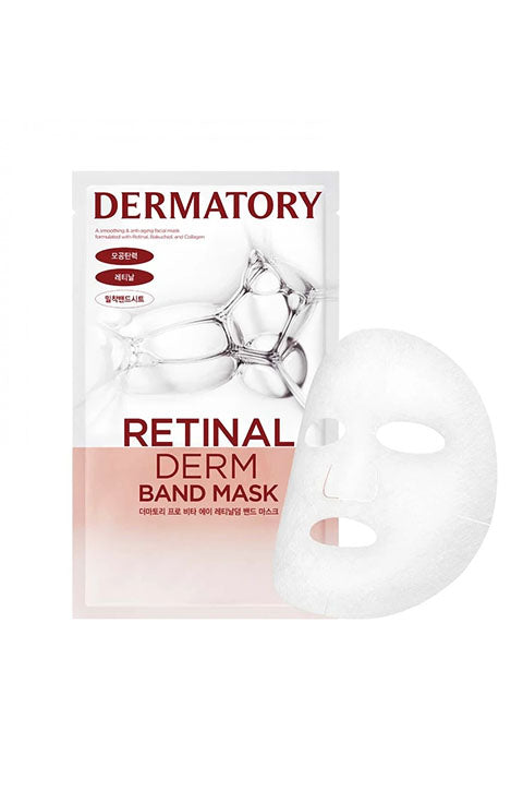 DERMATORY Retinal Derm Band Mask 1Sheet - Palace Beauty Galleria